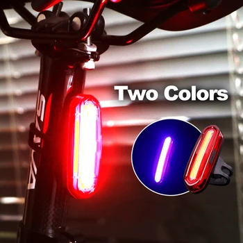 Kaasaskantav USB Laetav Bike Saba Kerge, Veekindel LED Taskulamp Jalgrattasõit Raami Tagumine Lamp Jalgratta Tuled 4 Style Tarvikud