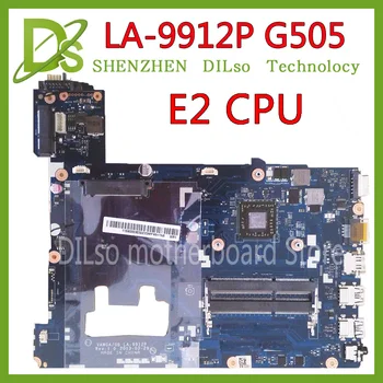 KEFU LA-9912P Sülearvuti Emaplaadi Lenovo ideapad g505 LA-9912P Sülearvuti Emaplaadi E2 CPU, Emaplaadi Test