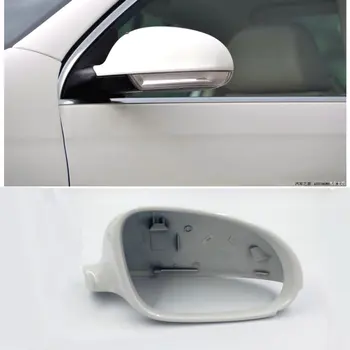 Kehtivad Jettae Passat B6 2006-2011 Golf 5 MK5 Välimine tagurdamise peegel shell välispeegel, objektiivi kate valge