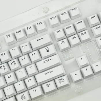 Korea Keycaps Mehaanilise Klaviatuuri kooskõlas MX Lülitid Double Shot Toetada Led Valgustus 한국어 키캡