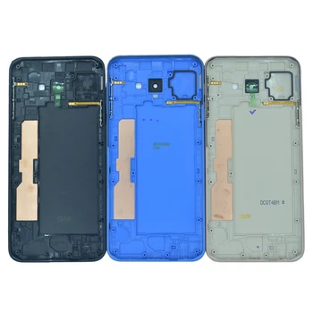 Korpus Back Cover For Samsung J4 Core J410 J410F Uus Originaal Telefon Šassii, Keskmine Raam, Mille Taga akuhoidiku Kaas Juhul