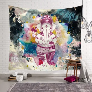 Kuum Mandala Tapestry Loomade India Elevant Muster Seina Riputamise Jooga Matt Ranna Rätik Jooga Tekk w3-uus-Lk-11