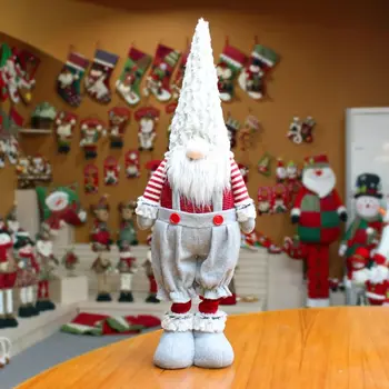 Käsitöö Jõulud Elf Teenetemärgi Ülestõstetav Seisab Rootsi Gnome Tomte Mänguasja Nukk Kaunistused Tänu Andes Päeval Kingitusi
