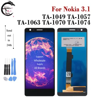 LCD Nokia 8.1 7.1 6.1 plus 5.1 3.1 2.1 2.3 6.2 7.2 LCD Ekraan Touch Digitizer Assamblee 6.1 plus 5.1 plus Ekraan, N6.2
