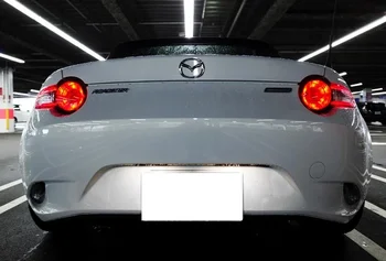 LED-numbrimärk Valgus Mazda MX-5 Miata 2016-Up,mille jõuallikaks on 18-SMD Xenon Valge LED