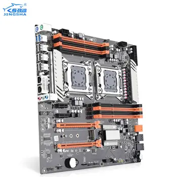 LGA 2011 X79 Dual Lauaarvuti Emaplaadi Komplekti PCIe x16 M. 2 E5 2690 ja 4*16GB=64GB 1600MHZ ECC REG RAM