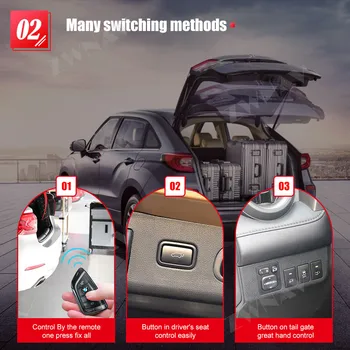 Lihtne paigaldada Smart Auto Elektriline tagaluugi, Lift, Toyota RAV4 2013-2018 koos puldiga Juhtida Istme Nuppu Kontrolli