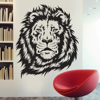 Lion King Seina Kleebised Loomade Seina Kleebis Jaoks Magamistuba-Aafrika Loomade Džungel Lõvi Seina Kunst Seinamaaling Kodu Kaunistamiseks L284