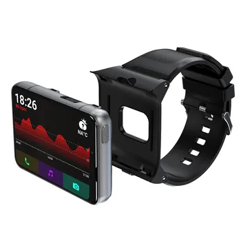 LOKMAT MAX Smart Kellad 2.88 tolline 4GB+64GB LCD Smart Watch 2300mAh Smartwatch Südame Löögisageduse Android 7.1 4G Telefon Smart Kellad