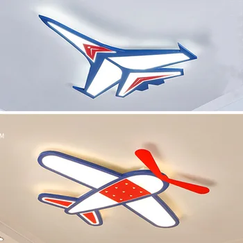 Loominguline lennuki kujuline LED Laes Lühter Kaasaegne Magamistuba, Laste Tuba Kodu Kaunistamiseks lamp YHJ020614