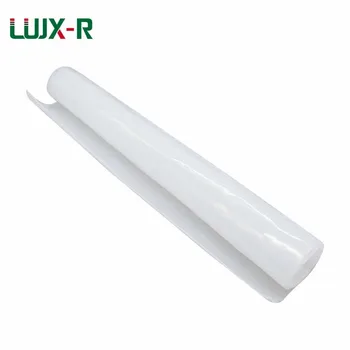 LUJX-R 500*500mm silikoonkummist Leht kuumakindel Paksus 0.5/1/1.5/2/3/4/5 Valge selge, läbipaistev Kummist Tihend Leht