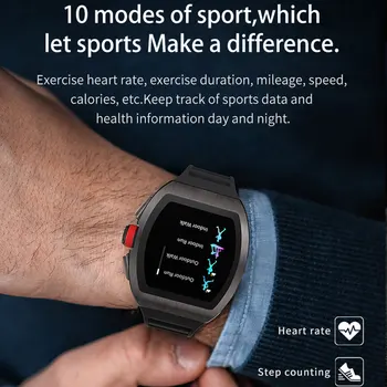 M1 Smart Watch 2020 Meestel Südame Löögisageduse, vererõhu -, 1,4-tolline Full Touch Rusukalded IP68 Veekindel Sport Smartwatch Android Kanda OS