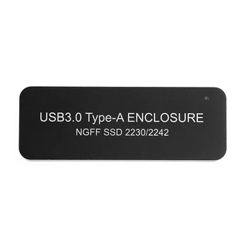 M2 SSD Juhul, USB3.0 M. 2 SSD Ruum B-Sisestage USB Plug & Play NGFF SATA 2230 2242 HDD Solid State Drive Väline Mobile Box
