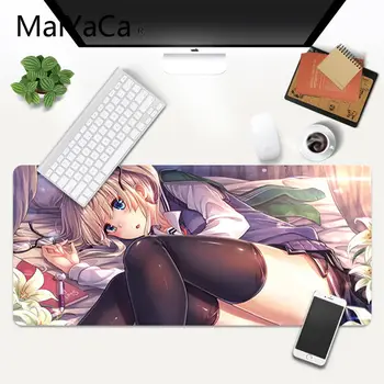 MaiYaCa sexy anime girl Disain Muster Mäng mousepad XXL Mouse Pad Sülearvuti Laud Matt pc gamer completo jaoks lol/world of warcraft