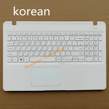 MEIST/korea/Brasiilia uus sülearvuti klaviatuur koos touchpad palmrest SAMSUNG 300E5K NP300E5K BA98-00987B valge