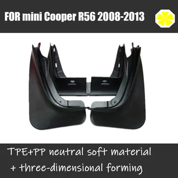 Mini Cooper R56 2008-2013 coopers Muda Klapid Porilauad Splash Valvurid Mudflaps Auto tarvikud, Vendrid Ees Taga 4 Tk/Komplekt