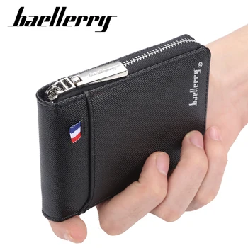 Mood lukuga Meeste Rahakott väike, lühike Krediitkaardi Omanik on mees-vintage mini mehe rahakott koos mündiga tasku