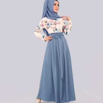 Moslemi Abaya Vestidos Kaua Türgi Islami Araabia Hijab Kleit Kauhtana Dubai Seal Kaftan Maroko Tesettur Elbise Rüü Musulmane Longue