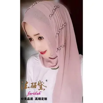 Moslemid Islami riided naistele sifonki hijab headscarf