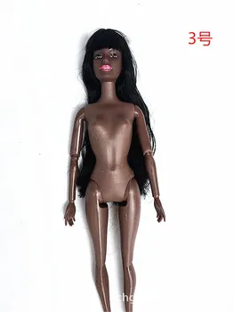 Mänguasi Aafrika nukk Ameerika Nukk Tarvikud Keha Liigesed on Võimalik Muuta Pea Suu Liikuda Aafrika Must Tüdruk Kingitus Teeselda Mänguasi Beebi