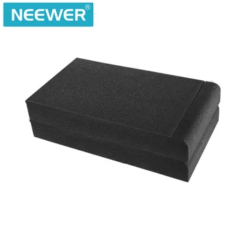 Neewer 2 Pakki Stuudio Monitor Isolatsiooni tampoonid 5 tolline Monitorid, mis on Valmistatud Kõrge Tihedusega Akustiline Vahud, 11.4 x 6.3 tolline/29 x 16cm
