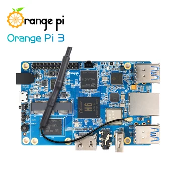 Oranž Pi3 2G8G+toitekaabel, H6 BT5.0 Android 7.0, Ubuntu, Debian Mini Ühtse Juhatus