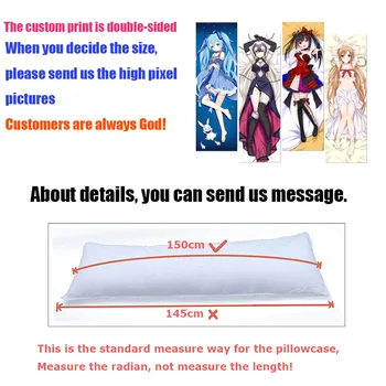 Otaku Kohandatud Anime Mystic Messenger Padjapüür Waifu Dakimakura Keha Dekoratiivsed Pikad Padi Pehme Kaas Kandiline Padi