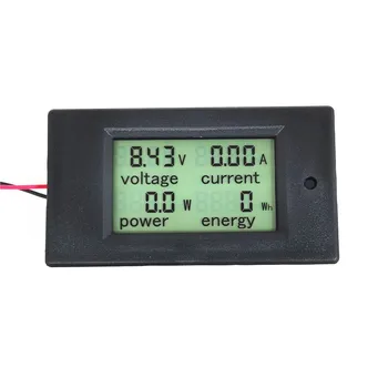 Peacefair PZEM-031 Digitaalse Wattmeter Voltmeeter Ammeter KS-sse 6.5-100V 4in1 LCD Pinge voolu Energia Tarbimine Arvesti