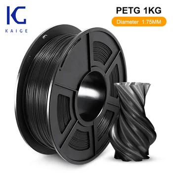 PETG 1KG 3D Printer Hõõgniidi Petg Пластик 1kg 1.75 mm Valge, Hea Happe Ja Leelise Vastupanu ei mull Tolerants +-0.02 mm