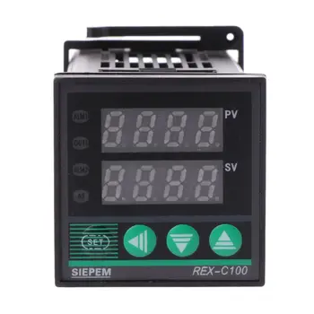 PID Digital Temperature Controller, REX-C100 0 Kuni 400°C (K-Tüüpi Input NSV Väljund