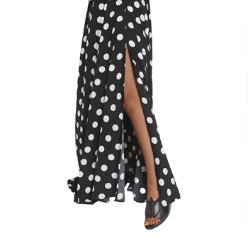 Pluss Suurus Õhtu Pool Kleidid Naistele Vestidos Seksikas Deep-V Kaelus Lõhiku Vintage Ja Elegantne Pikk Kleit Aafrika Riided