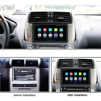 Podofo Android 2 Din Auto Raadio Multimeedia Video Mängija, Universaalne Auto Stereo Vastuvõtja GPS KAART Volkswagen Nissan Hyundai ja KIA