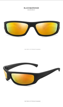 Polariseeritud Päikeseprillid Naistele, UV400 Must Raam Sport päikeseprillid Meestele Brändi Disainer Sõidu Prillid Gafas 2020 Kuum