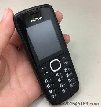 Renoveeritud Originaal NOKIA 1100 Dual Sim mobiiltelefon 2G GSM Lukustamata Mobiiltelefon & vene keeles