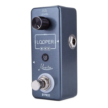 Rowin LEF-332 Looper Kitarri Pedaal Piiramatu Overdubs 10 Minutit Silmuspõletamise USB Impordi Ja Ekspordi Aasa