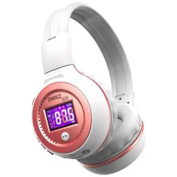 Selootes B570 Traadita Bluetooth Kõrvaklappide Stereo-Peakomplekti LCD Kaasaskantav Kokkuvolditavad Kõrvaklapid Mp3-Micor SD-Kaardi Pesa koos MIC-Hand-Tasuta