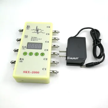 SKX-2000C tüüp EKG simulaator, EKG signaali simulaator EKG signaali generaator