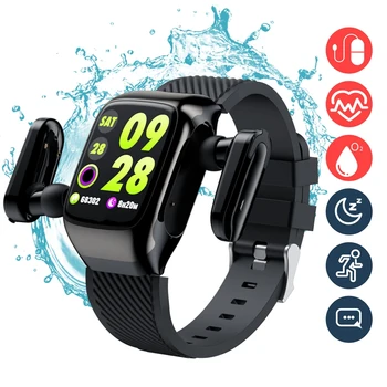 Smart-Käevõru, Värvi Sn Smart Watch Traadita 5.0 Bluetooth Peakomplekt 2-In-1 Peeter Südame Löögisagedus, Vererõhk