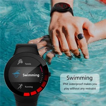 Smart Watch E3 meeste Veekindel IP68 Ilm ekraan Smartwatch Sport Watch Südame löögisagedus, vererõhk, vere hapniku tervise tracker