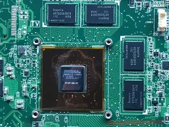 Stiilne Emaplaadi Asus N53SV Sülearvuti HM65 Chipset P/N N53SV PEAMINE JUHATUSE N12P-GS-A1 GT540M 2GB DDR3 Täielikult Testitud