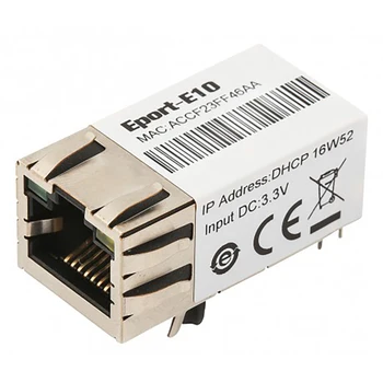 Super Serial Port Ethernet RJ45-Moodul TTL, et Server Seade Võrgu Moodul Toetab TCP-IP-Telnet Modbus Protokolli HF-E10 Q224