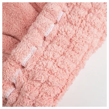 Tahke Vibu vann juuksed rätikuga coraline microfiber kuivatamine kiiresti rätikuga kuivaks dušš kork lady naiste mees Turban Peas Wrap rätik