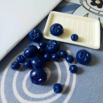 Tanduzi 100tk Hulgi-Simulatsioon Toitu, Puu, Blueberry Kunstlik Puu-DIY Nukumaja Kääbus Deco Osad Plastikust Käsitöö