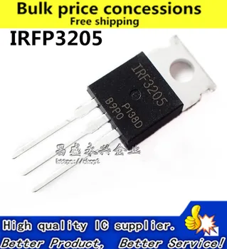 Tasuta kohaletoimetamine 50tk/palju IRF3205PBF TO220 IRF3205 TO-220 HEXFET Power MOSFET uus ja originaal IC tasuta shippin