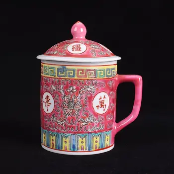 Tehase junk Jingdezhen keraamiline pastell käsitsi maalitud pikaealisuse piiritu meister cup tee tassi vanamoodne vesi omanik cup