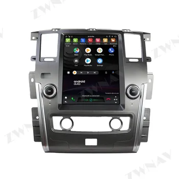 Tesla Stiilis Ekraaniga Android 9.0 Auto Multimeedia Mängija NISSAN Patrol 2013-2017 auto GPS Navigatsiooni Audio stereo Raadio juhtseade