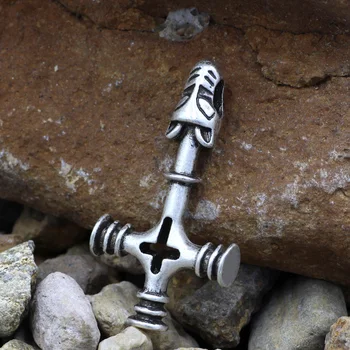 Thor ' s hammer olaf hunt risti mjolnir ripats viking ehted norse kaelakee amulett