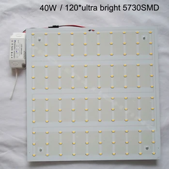 Tootja DIY 5730SMD 40W pinnale paigaldatud LED laevalgusti LED luminares techo30*30cm soe valge, külm valge 2 AASTANE GARANTII.