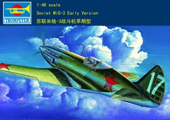 Trumpeter 02830 1/48 Nõukogude MiG-3 Varajane Versioon