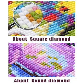 Täis DIY 5D Mosaiik Diamond Maali Cartoon Jaapani Anime Kass Seeria ristpistes Diamond Tikandid Mustrid rhinestones
